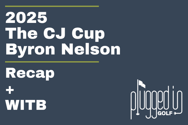 2025 CJ Cup Byron Nelson