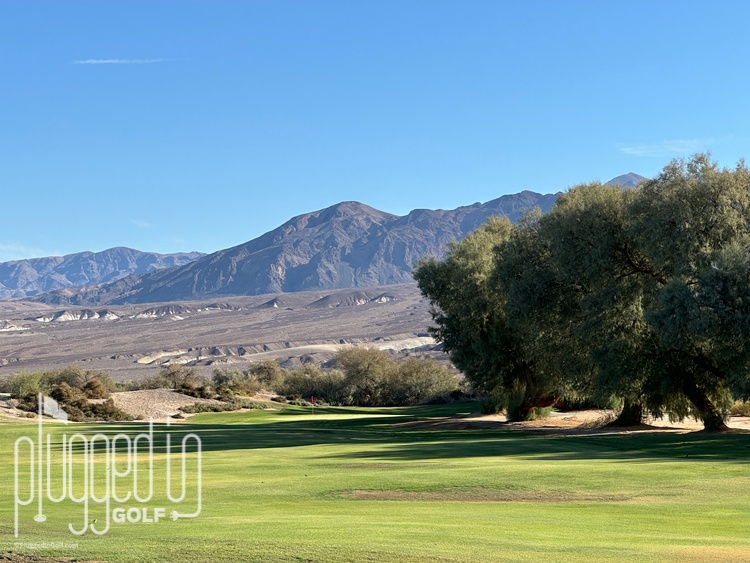 Furnace Creek Golf Course at Death Valley